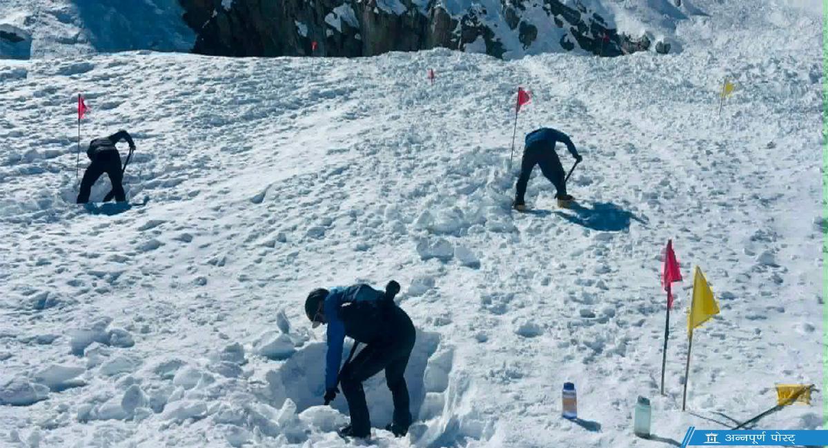 Melting snow reveals bodies of five climbers missing for nine months after deadly avalanche